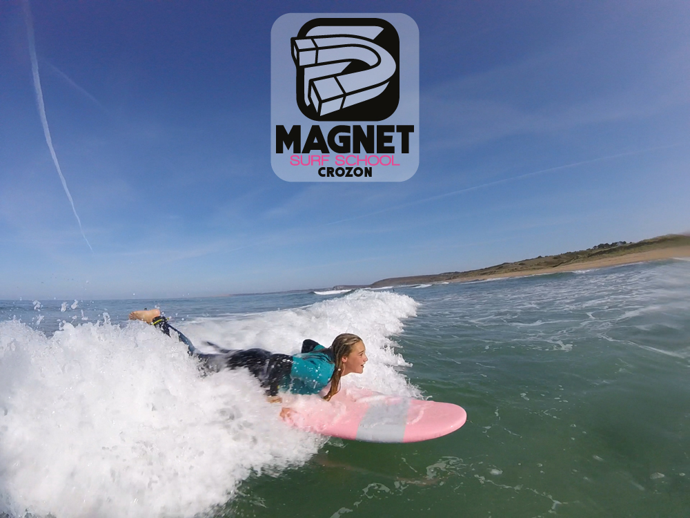 Learn surfing step by step with Magnetsurfschool.