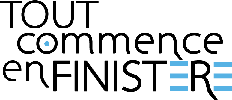 Logo tout commence en Finistère.