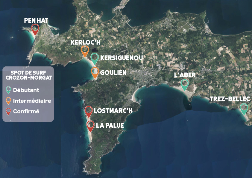 carte-spot-surf-crozon-morgat
